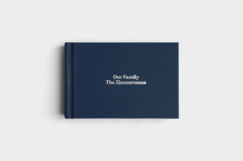 12x8 Midnight Blue Leather Album99