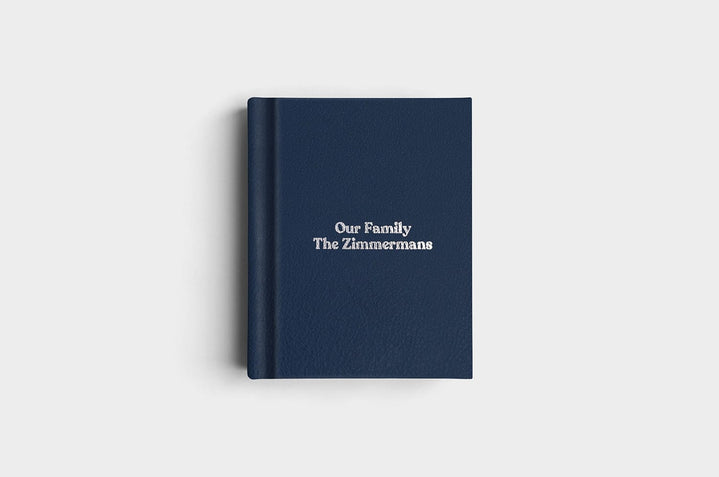 8x10 Portrait Midnight Genuine Leather Album
