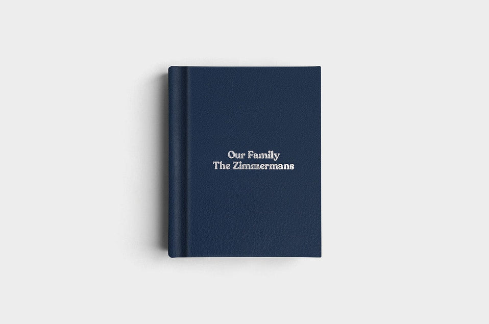 8x10 Midnight Blue Leather Album99