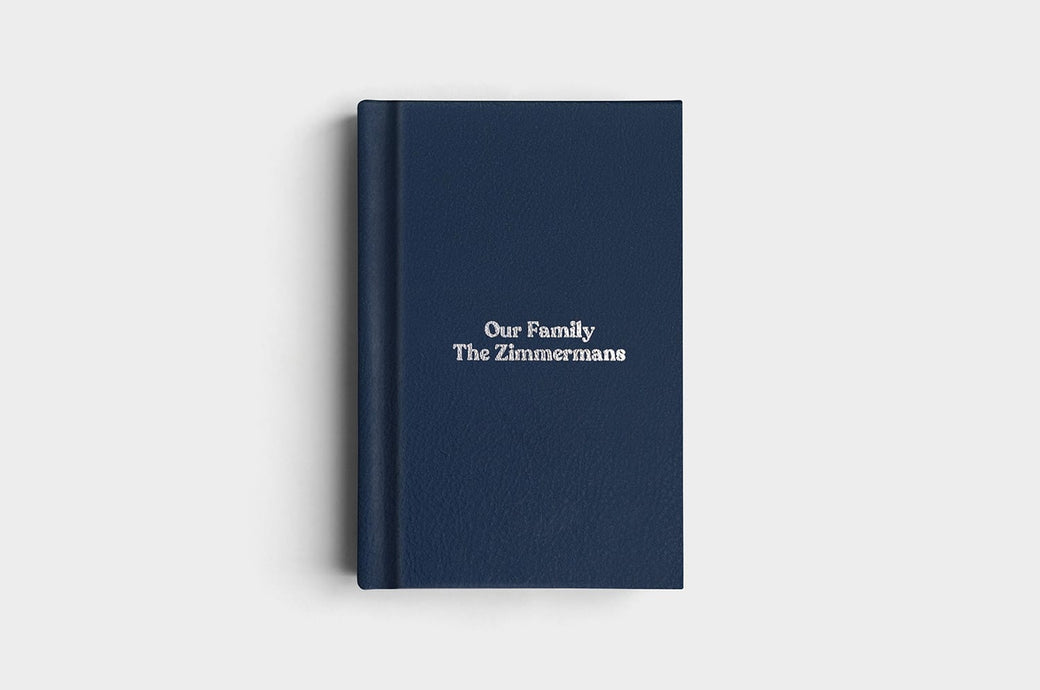 8x12 Portrait Midnight Genuine Leather Album