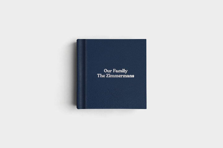 8x8 Midnight Blue Leather Album99