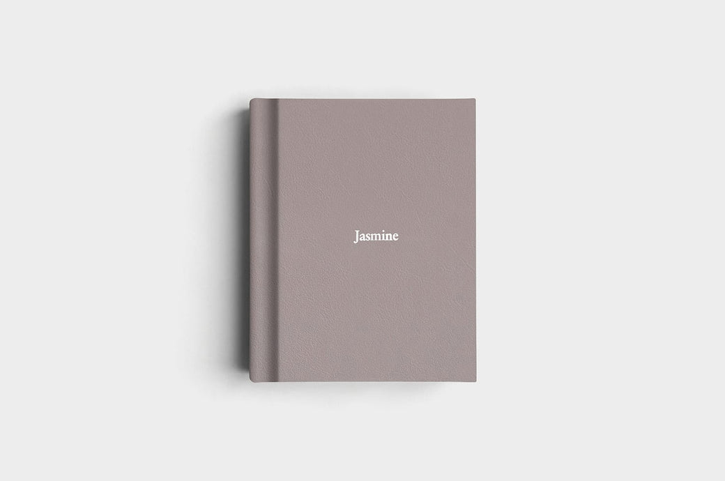 8x10 Portrait Steel Genuine Leather Album