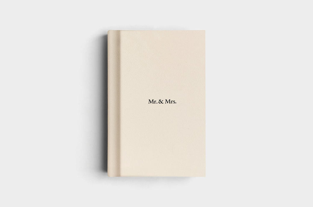 8x12 Portrait White Genuine Leather Album