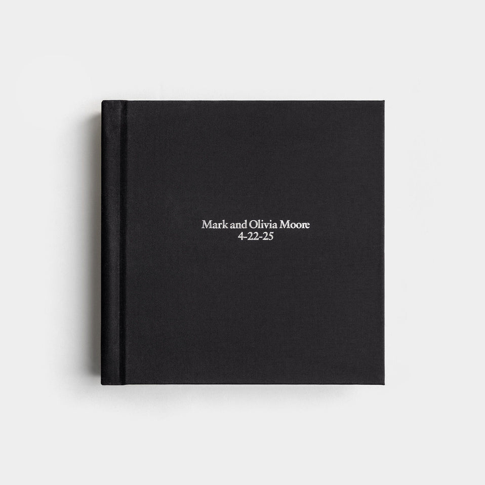 Album99 Linen Cover - Black