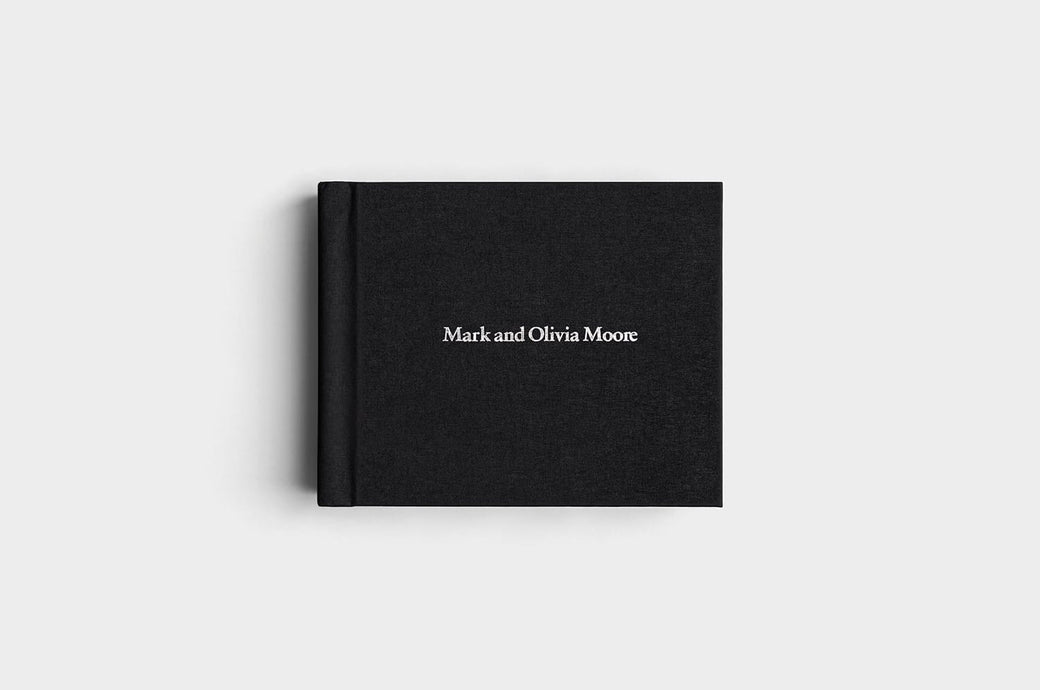 10x8 Landscape Black Linen Photo Album