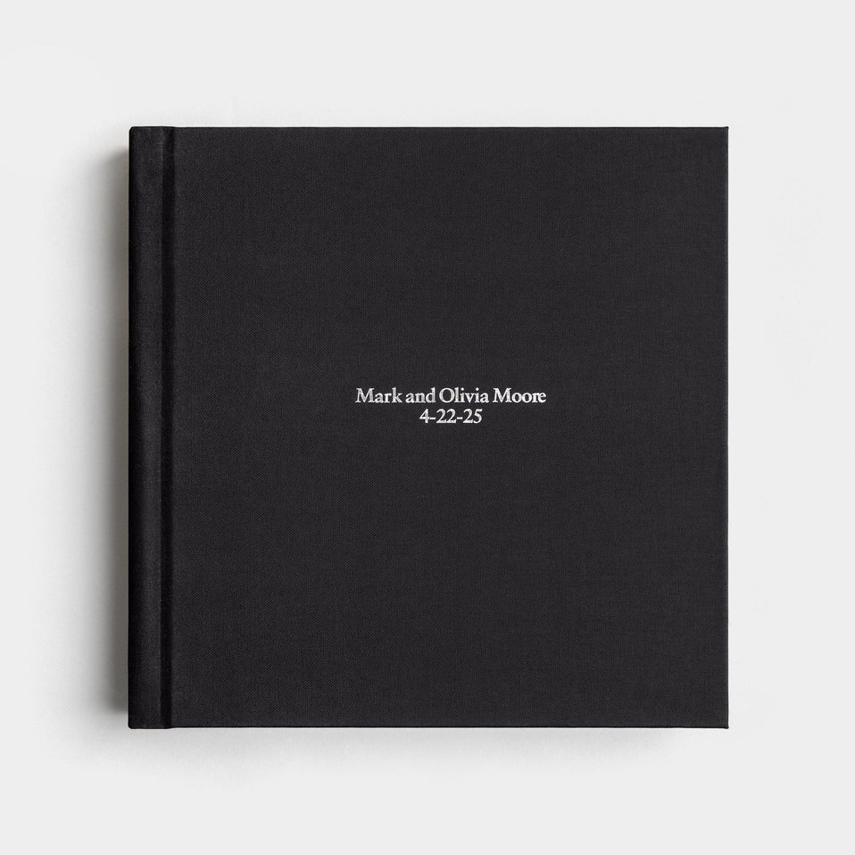Album99 Linen Cover - Black