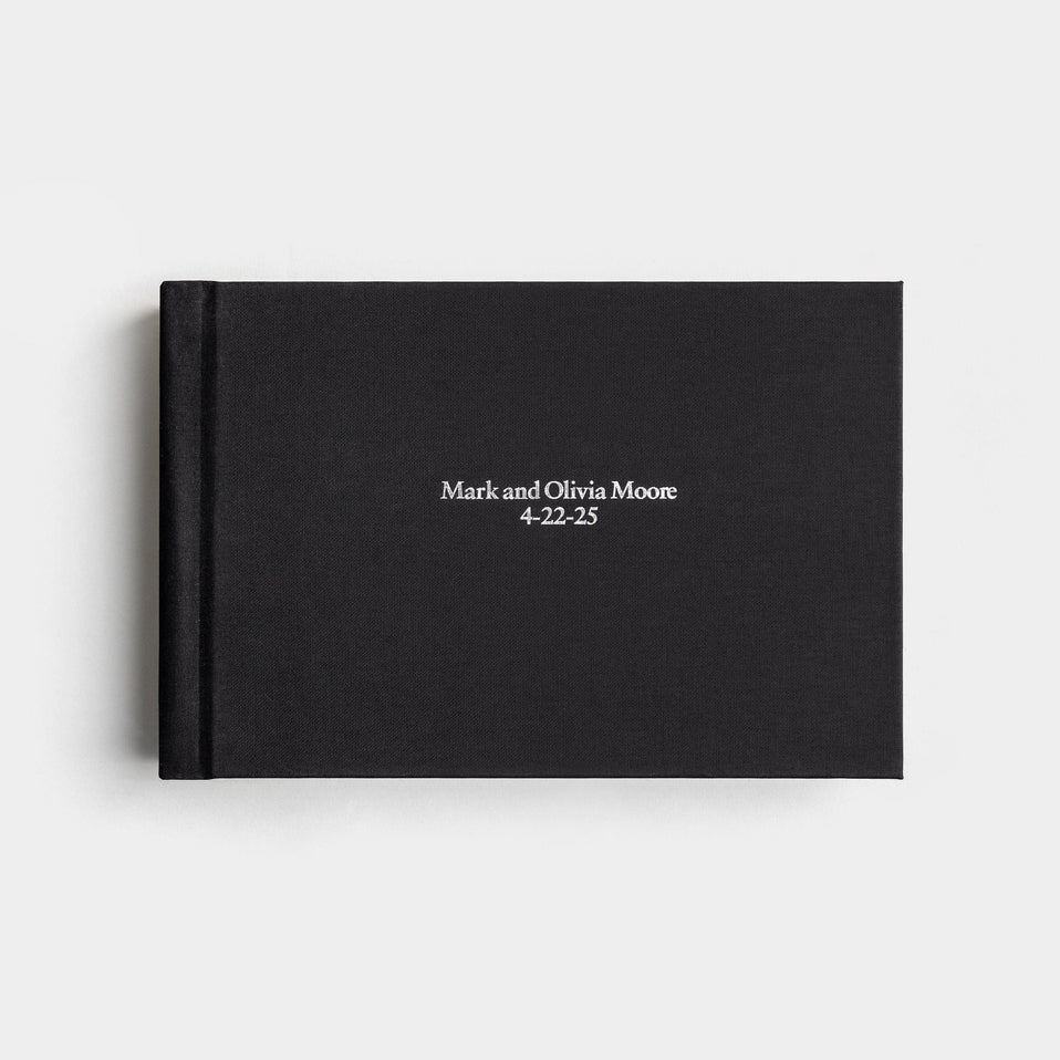 Album99 Linen Cover - Black