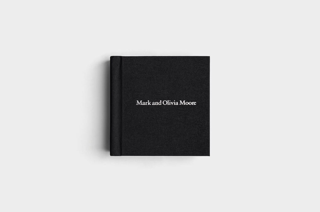 8x8 Square Black Linen Photo Album