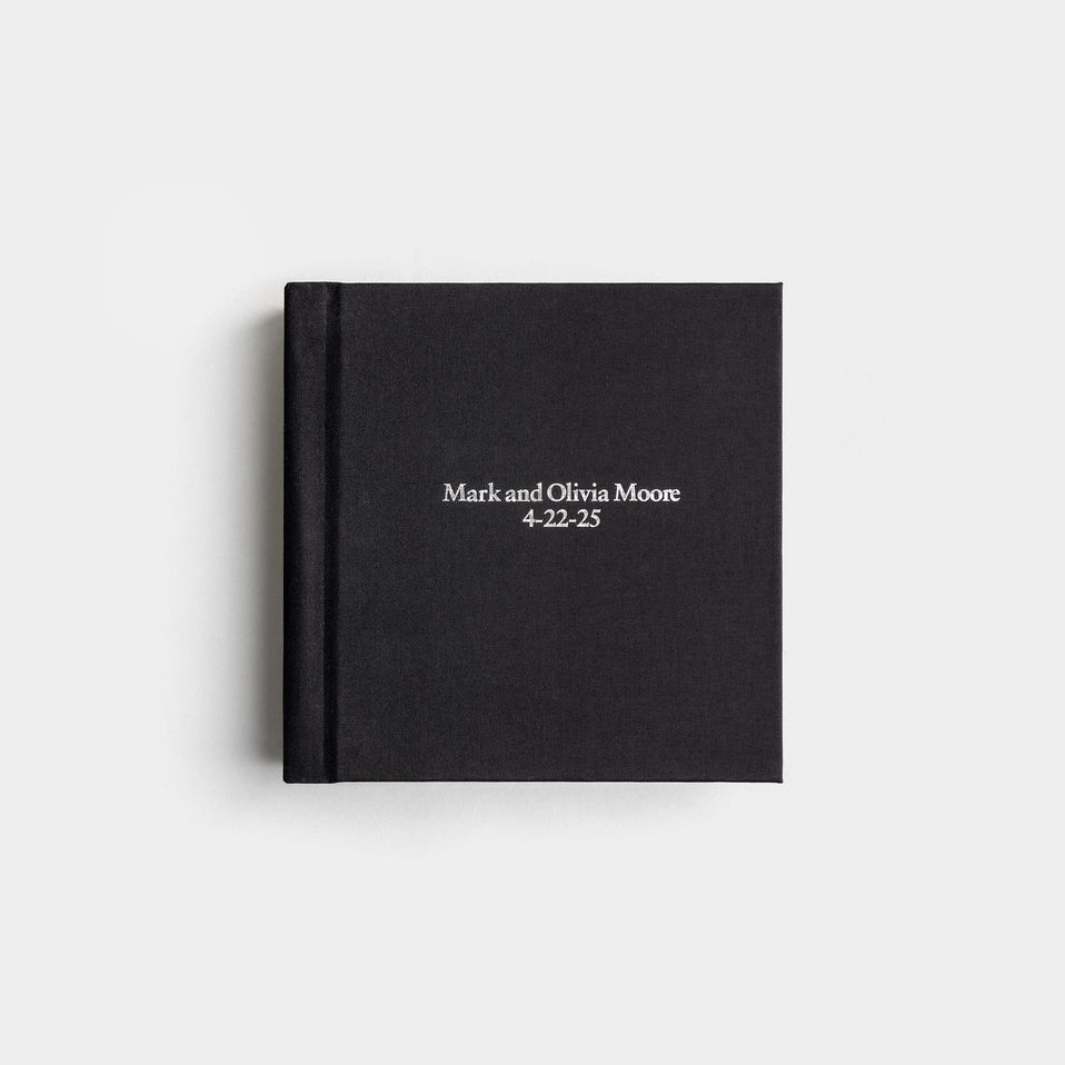 Album99 Linen Cover - Black