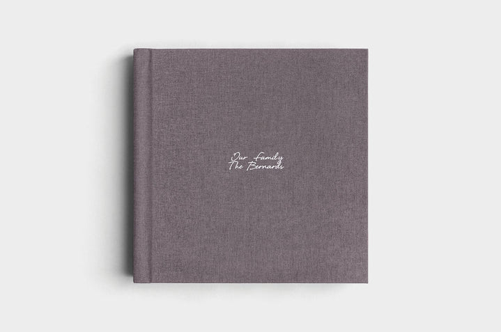 12x12 Charcoal Linen Album99