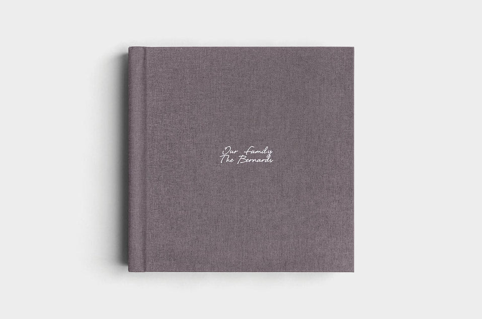 12x12 Charcoal Linen Album99