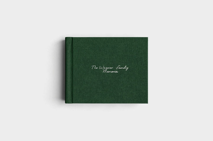 10x8 Evergreen Linen Album99