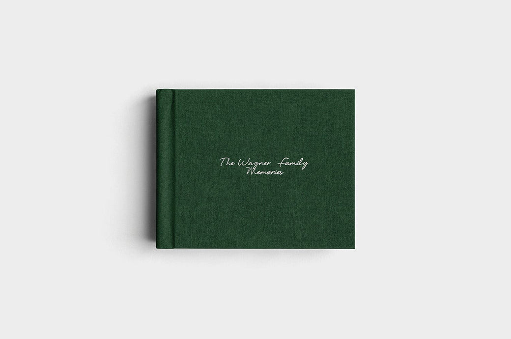 10x8 Evergreen Linen Album99