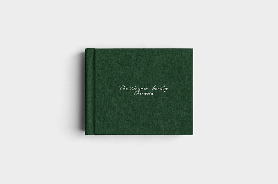 10x8 Evergreen Linen Album99