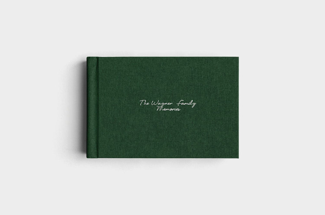 12x8 Evergreen Linen Album99