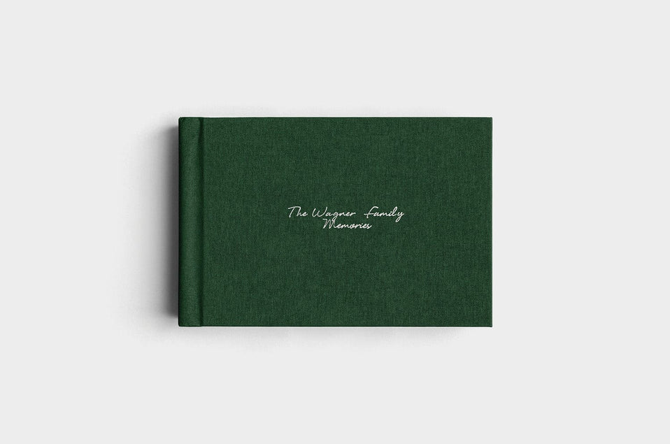 12x8 Evergreen Linen Album99