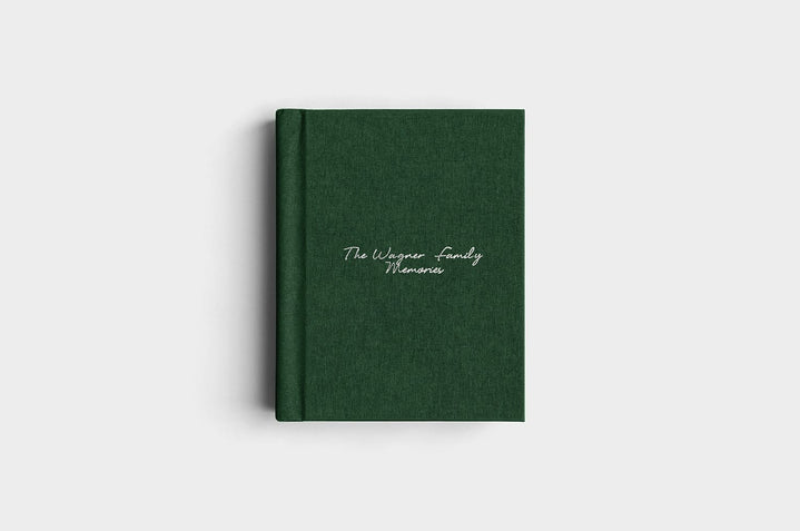 8x10 Portrait Evergreen Linen Photo Album