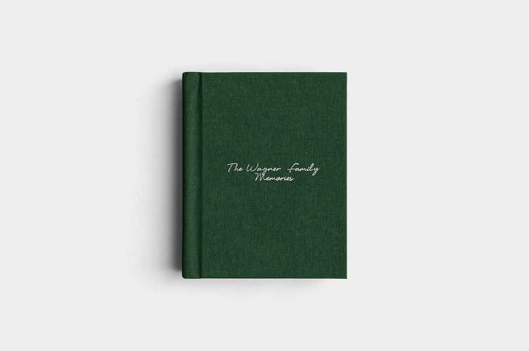 8x10 Portrait Evergreen Linen Photo Album