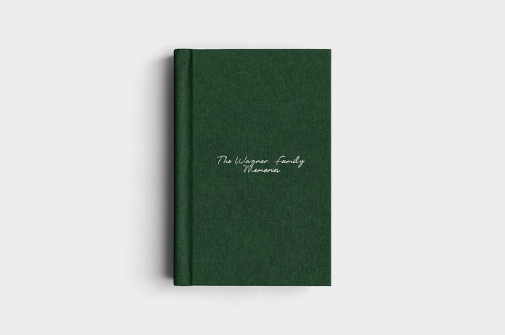8x12 Portrait Evergreen Linen Photo Album