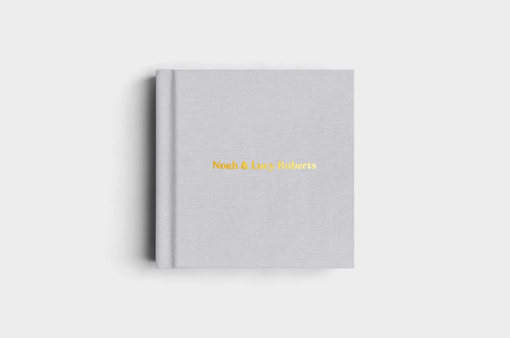 10x10 Square Fog Linen Photo Album