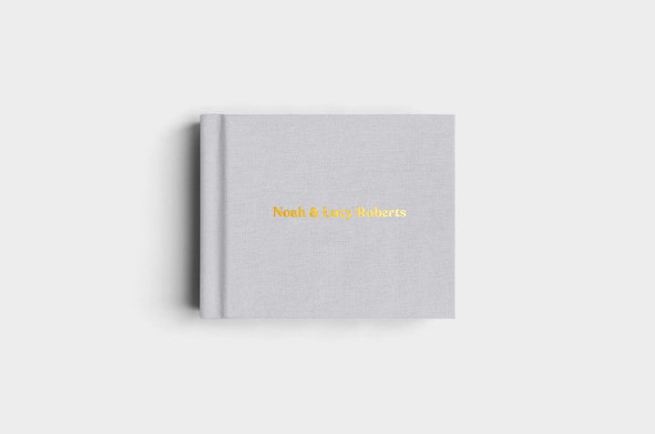 10x8 Landscape Fog Linen Photo Album