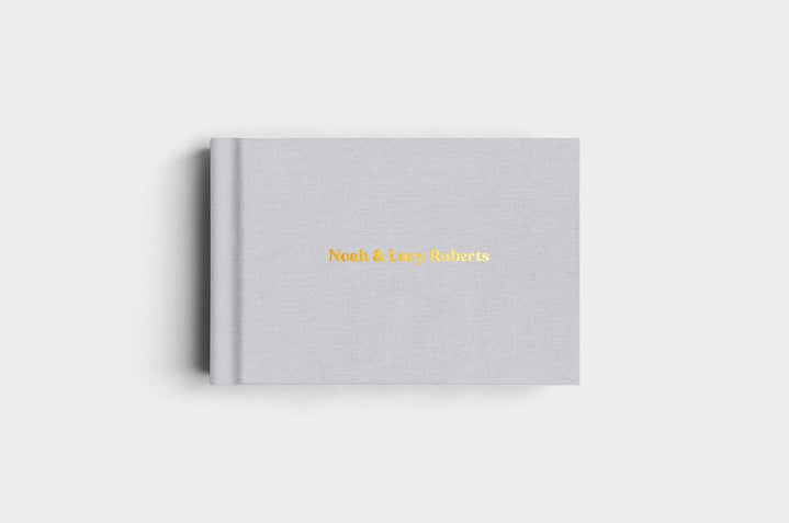 12x8 Landscape Fog Linen Photo Album