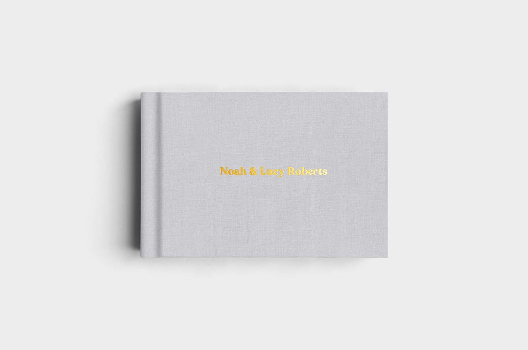 12x8 Landscape Fog Linen Photo Album