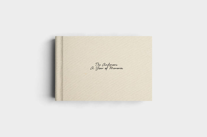 12x8 Landscape Macadamia Linen Photo Album