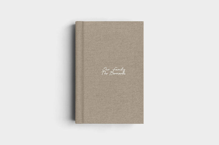 8x12 Portrait  Moss Linen Photo Album