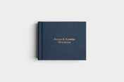 10x8 Navy Linen Album99
