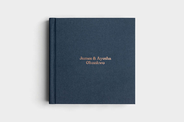12x12 Navy Linen Album99