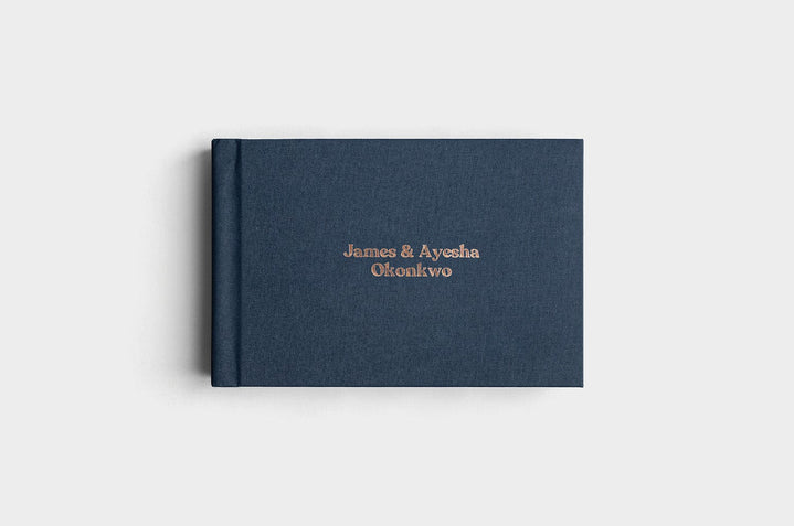12x8 Navy Linen Album99