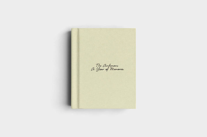 8x10 Portrait Pistachio Linen Photo Album