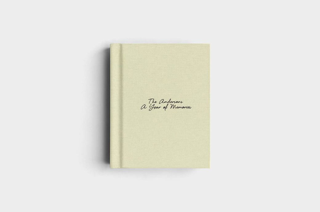 8x10 Portrait Pistachio Linen Photo Album