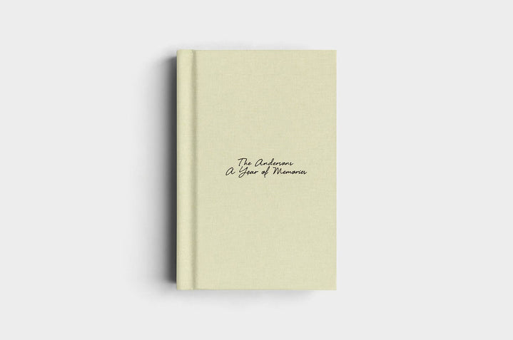 8x12 Portrait Pistachio Linen Photo Album