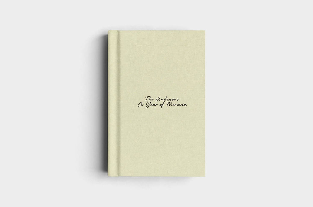 8x12 Portrait Pistachio Linen Photo Album