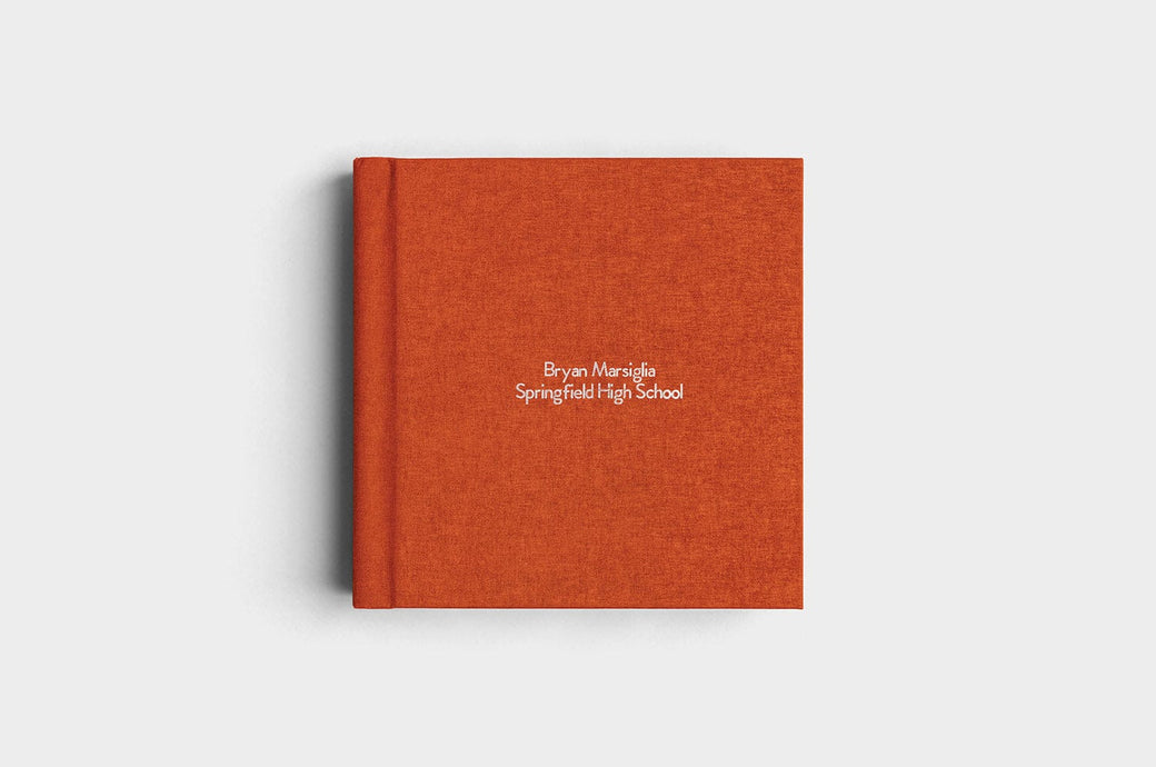10x10 Rust Linen Album99