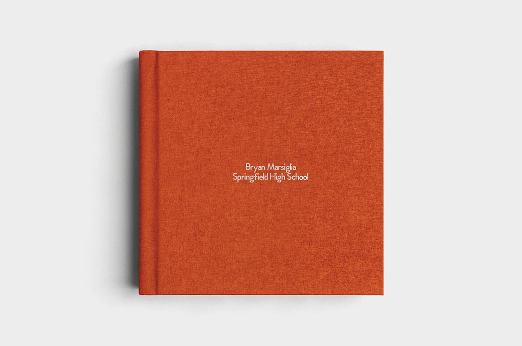 12x12 Rust Linen Album99