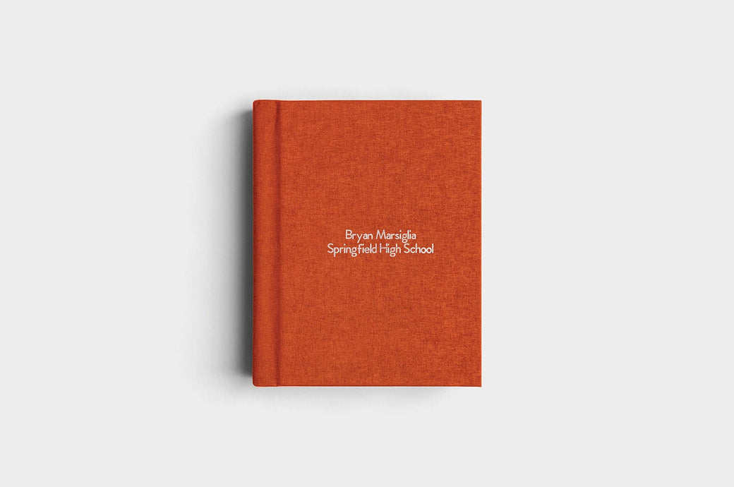8x10 Portrait Rust Linen Photo Album