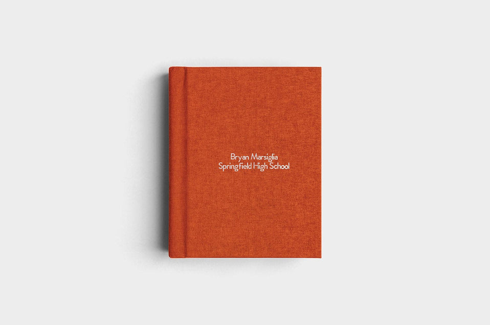 8x10 Rust Linen Album99