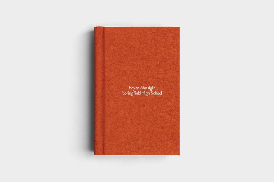 8x12 Rust Linen Album99