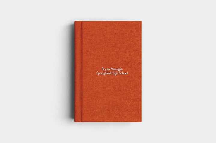 8x12 Portrait Rust Linen Photo Album