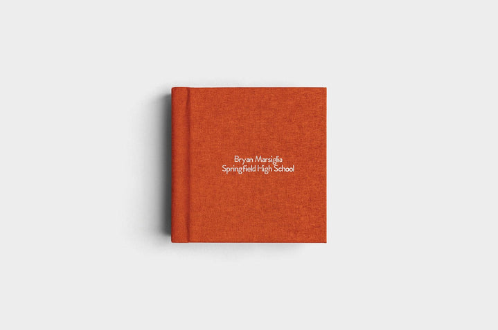 8x8 Rust Linen Album99