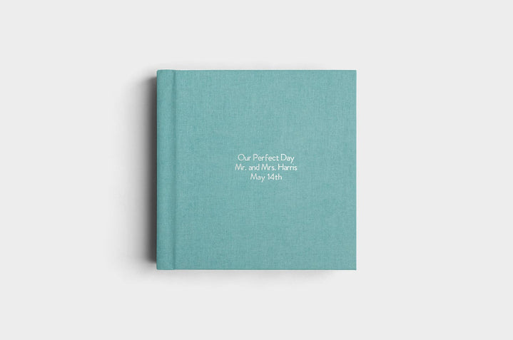 10x10 Square Sea Linen Photo Album