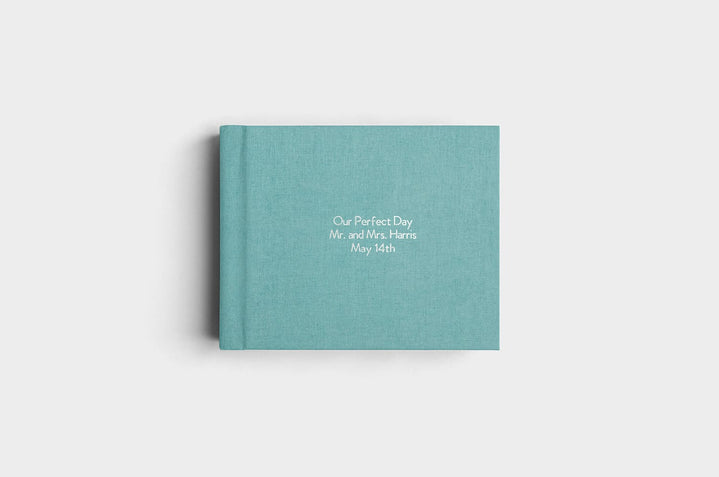 10x8 Landscape Sea Linen Photo Album