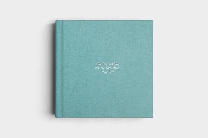 12x12 Square Sea Linen Photo Album
