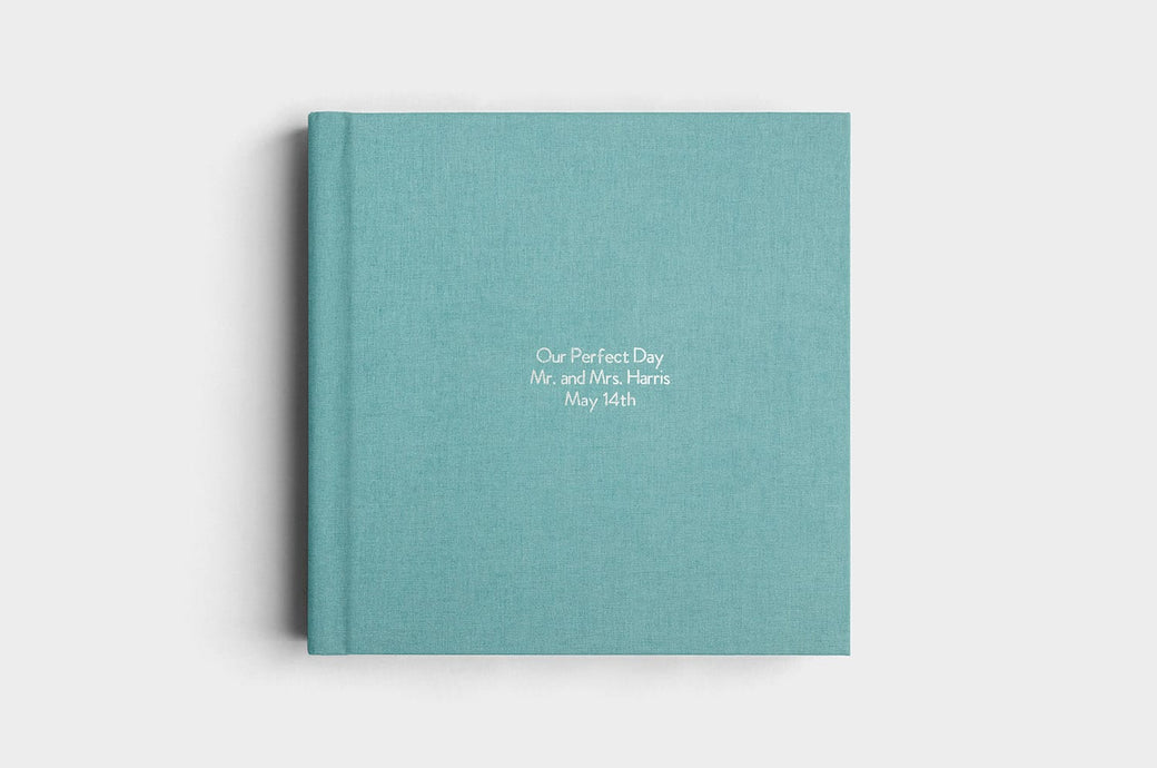 12x12 Square Sea Linen Photo Album