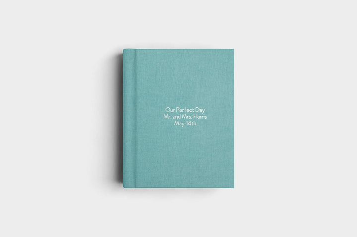 8x10 Portrait Sea Linen Photo Album