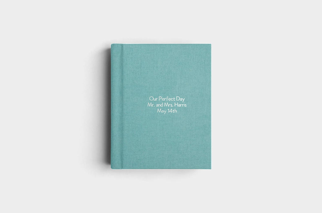 8x10 Portrait Sea Linen Photo Album