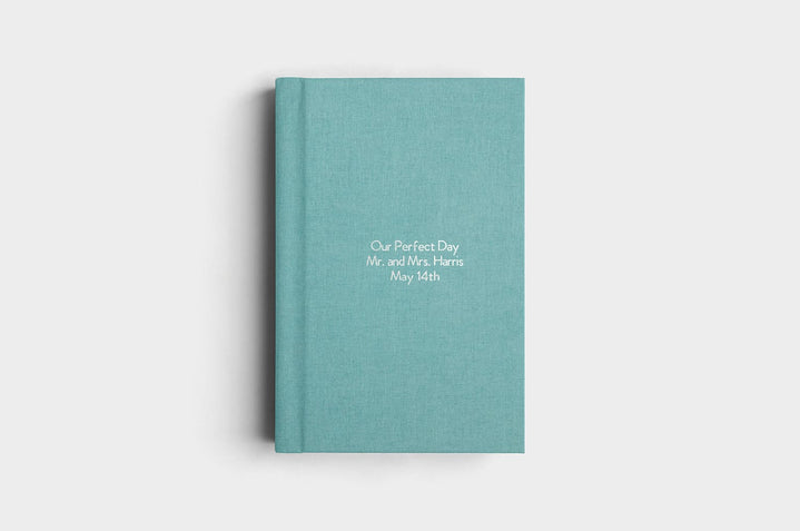 8x12 Portrait Sea Linen Photo Album